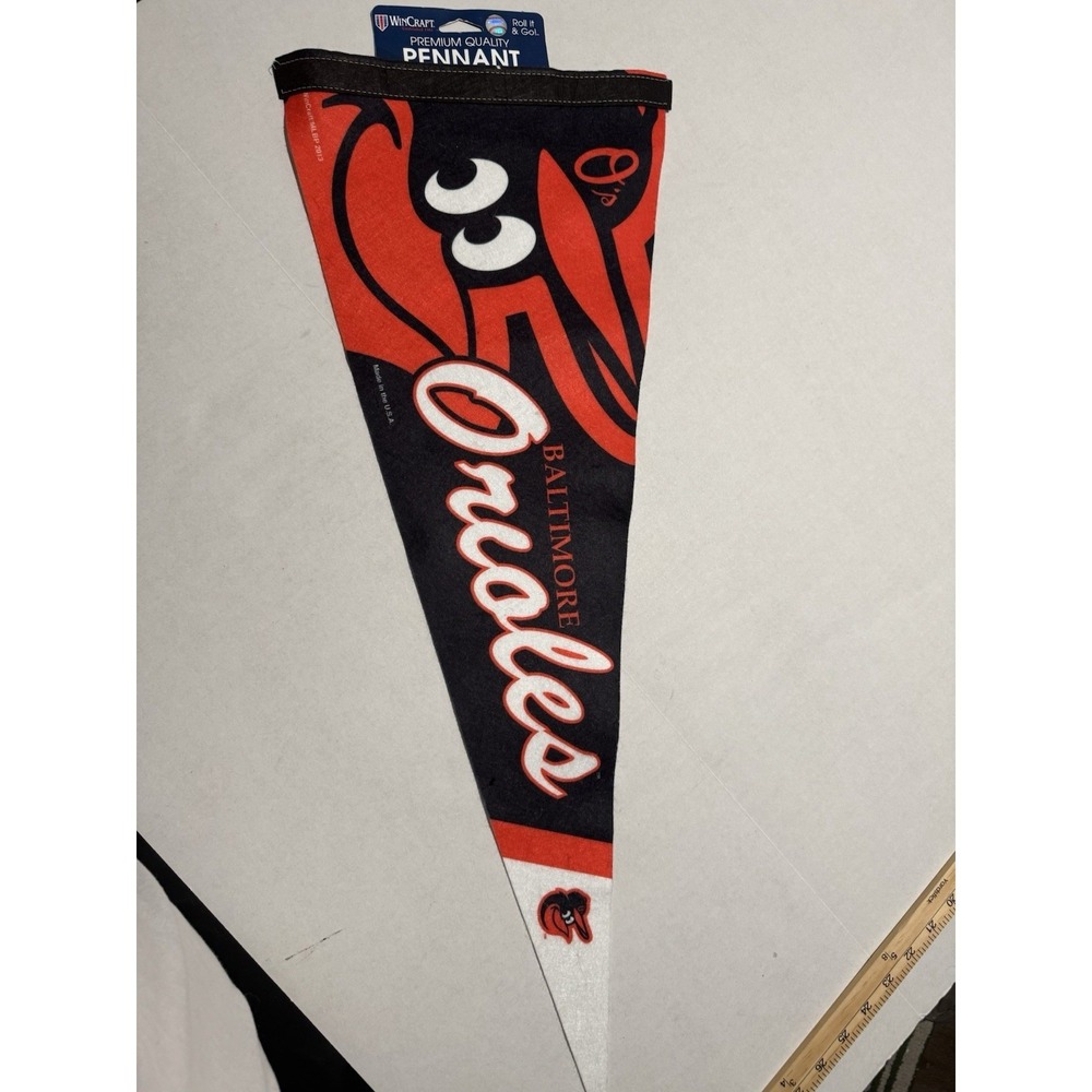 WinCraft‎ Brand MLB Baltimore Orioles Pennant Flag, NWT #T144 - Picture 2 of 6